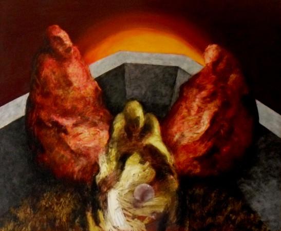 Zahrada Eden, 110x140, 2009