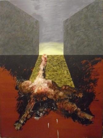 Ležící, 200x140, 2010