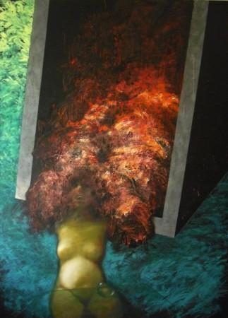 Zrození, 200x140, 2011