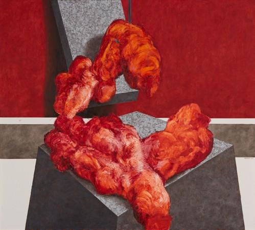 Obětiště, 180x200, 2014