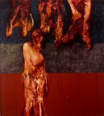 Návštěva, 200x180, 2015