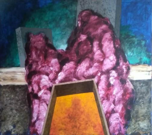 Rozhovor - brána osudu, 180x200, 2018