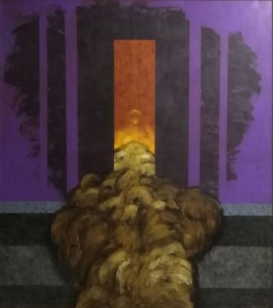 Světlo odjinud, 200x180, 2019