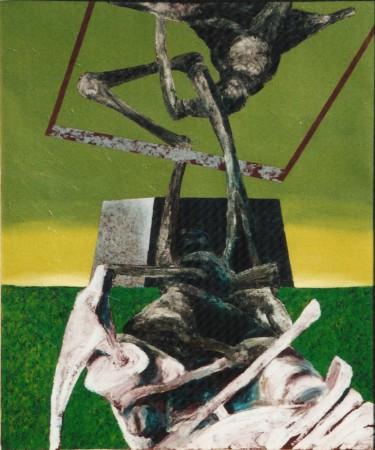 Ikarův pád, 180x150, 1994