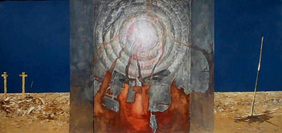 Laboratoř pana Oppenheimera, 162x360, 1980